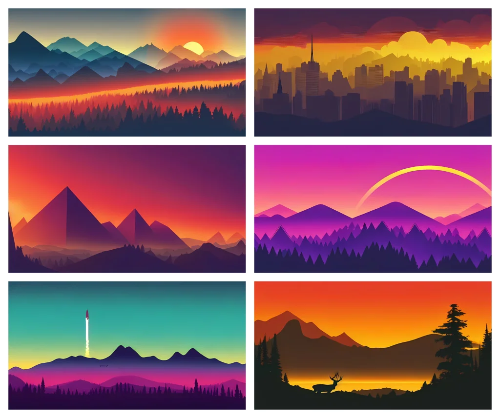 Silhouette wallpapers